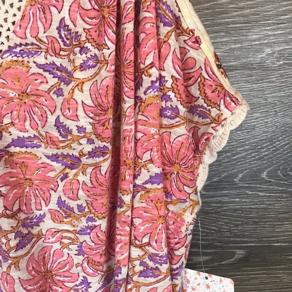 Free People Leilani Print Top NWT - Picture 7 of 13